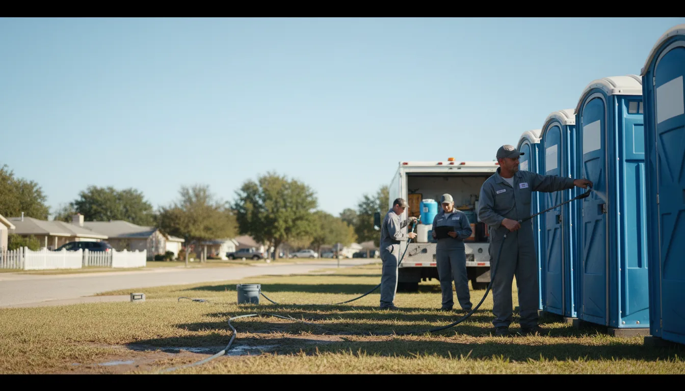 Long-Term Portable Toilet Rental in Harrison, GA near me